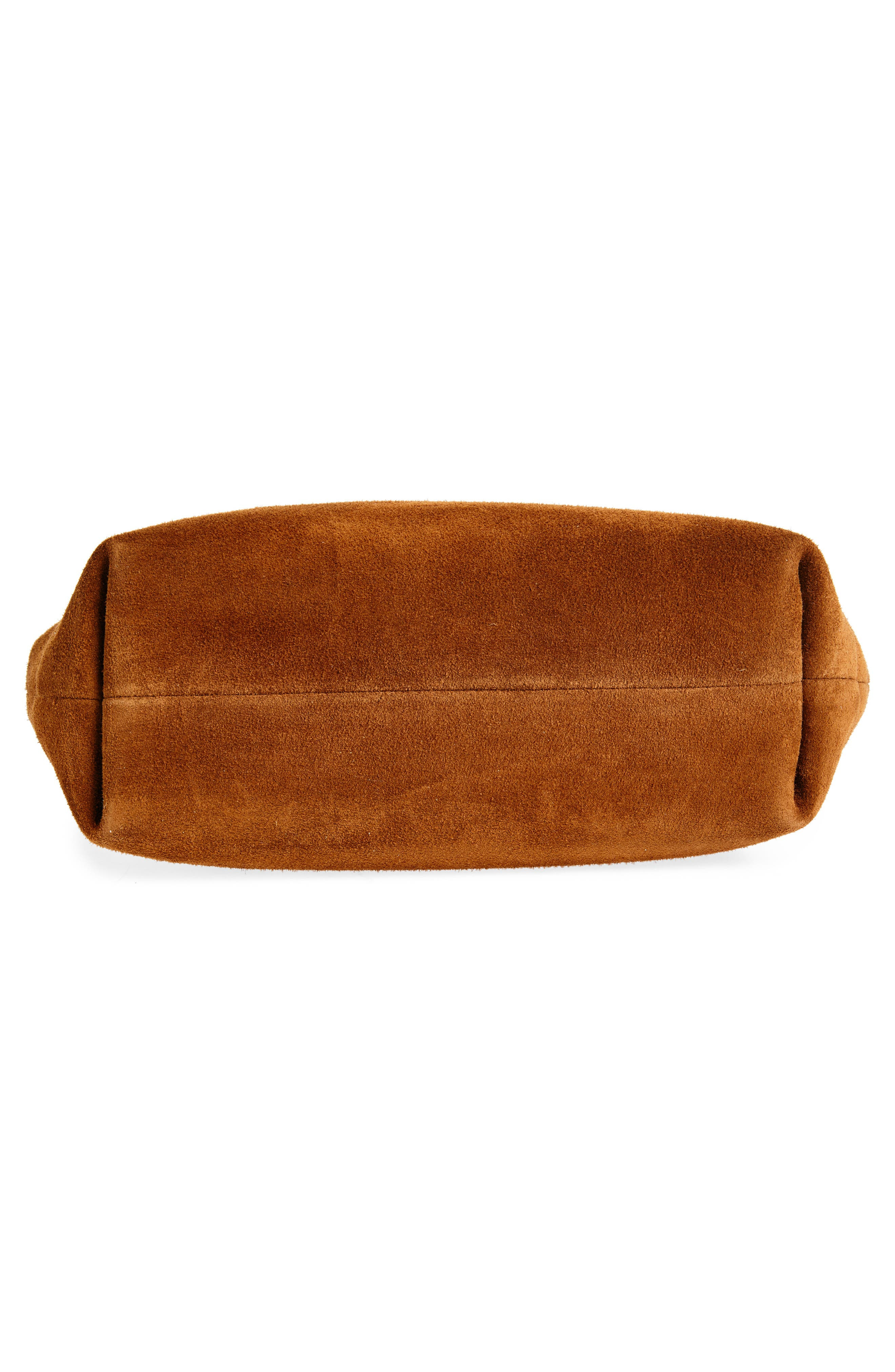 Proenza Schouler Bond Suede Shoulder Bag in Saddle at Nordstrom - 7