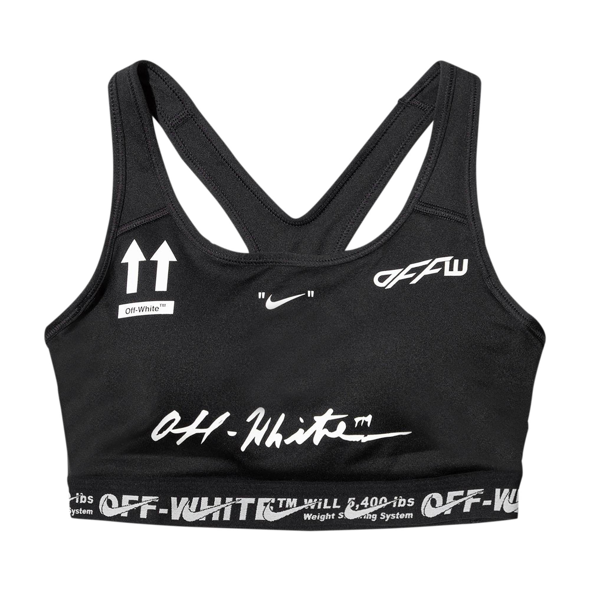 Off-White x Nike Women's NRG As Bra 'Black' - 1