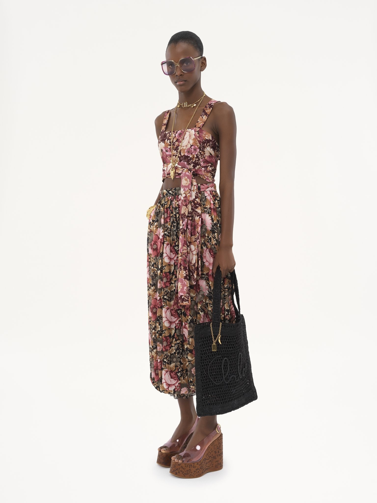 SUMMER BANANA TOTE BAG IN RAFFIA - 8