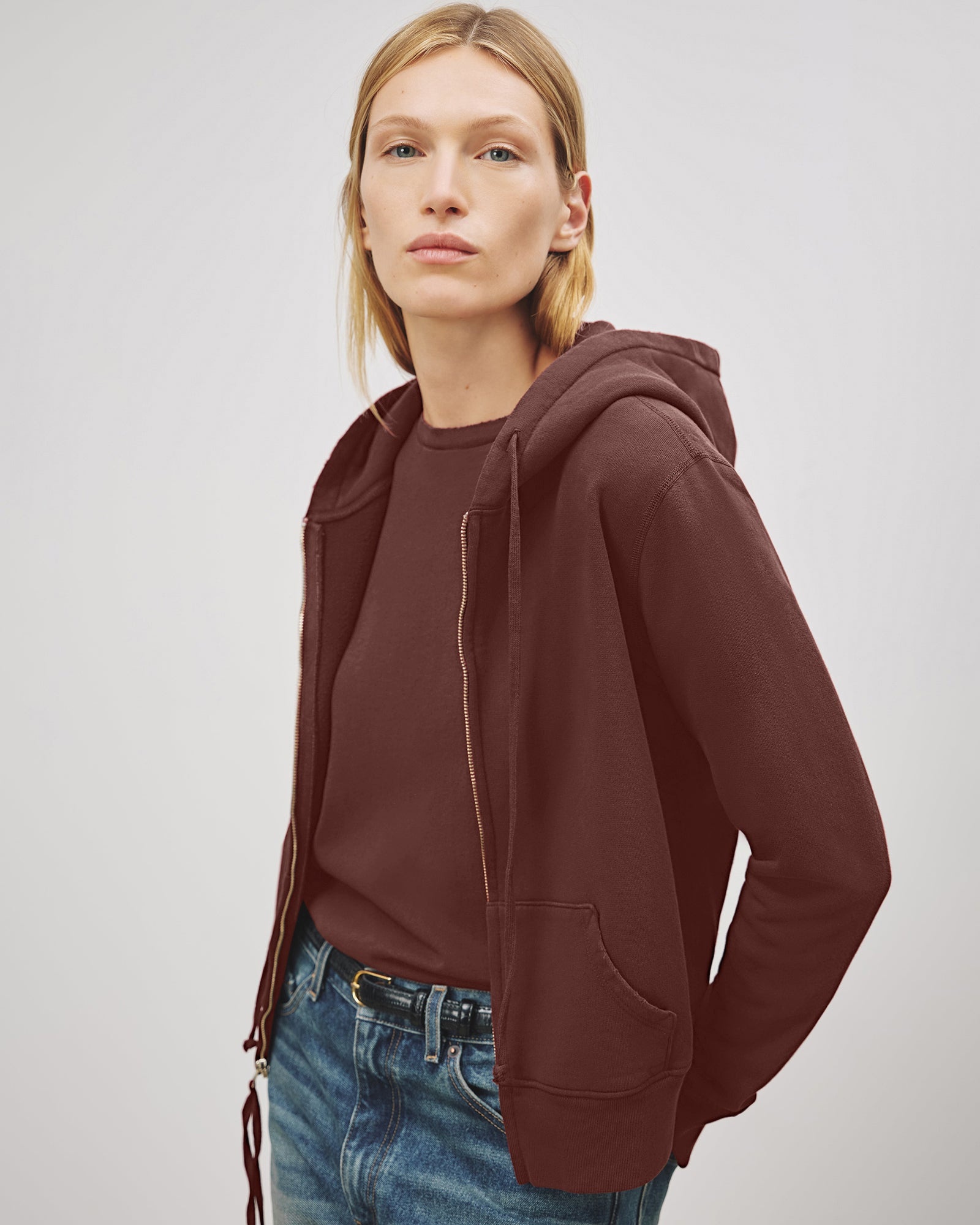 CALLIE ZIP UP HOODIE - 2