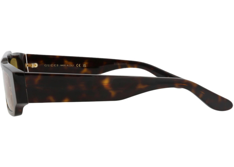 Gucci Square-Frame Recycled Acetate Sunglasses Havana Havana Yellow (GG1592S-30014864-002) 3