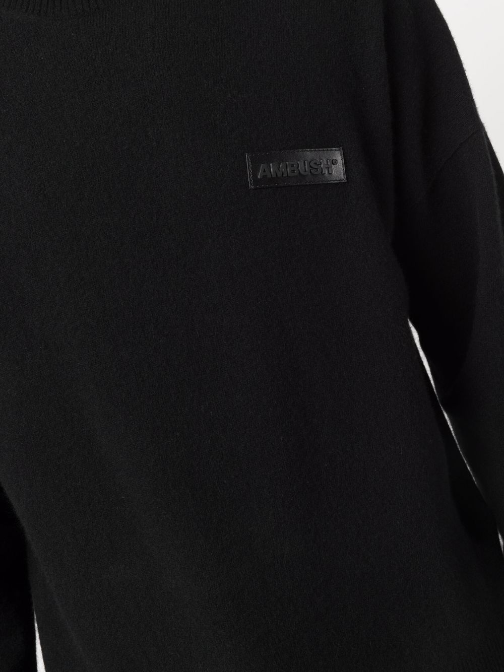 logo-patch jumper - 5