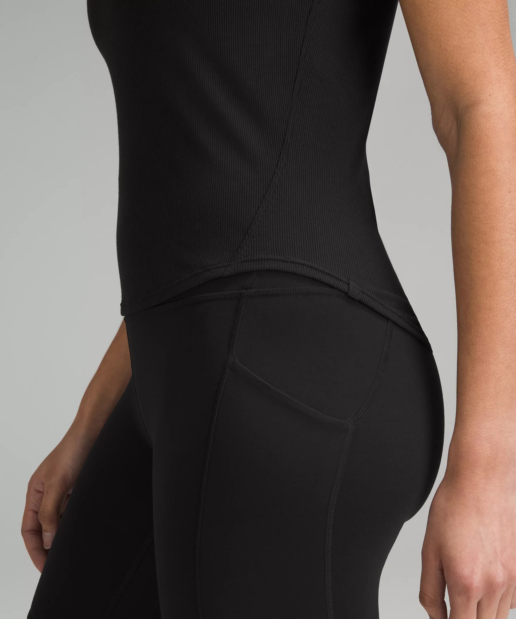Modal Silk Twist-Back Yoga Tank Top - 6