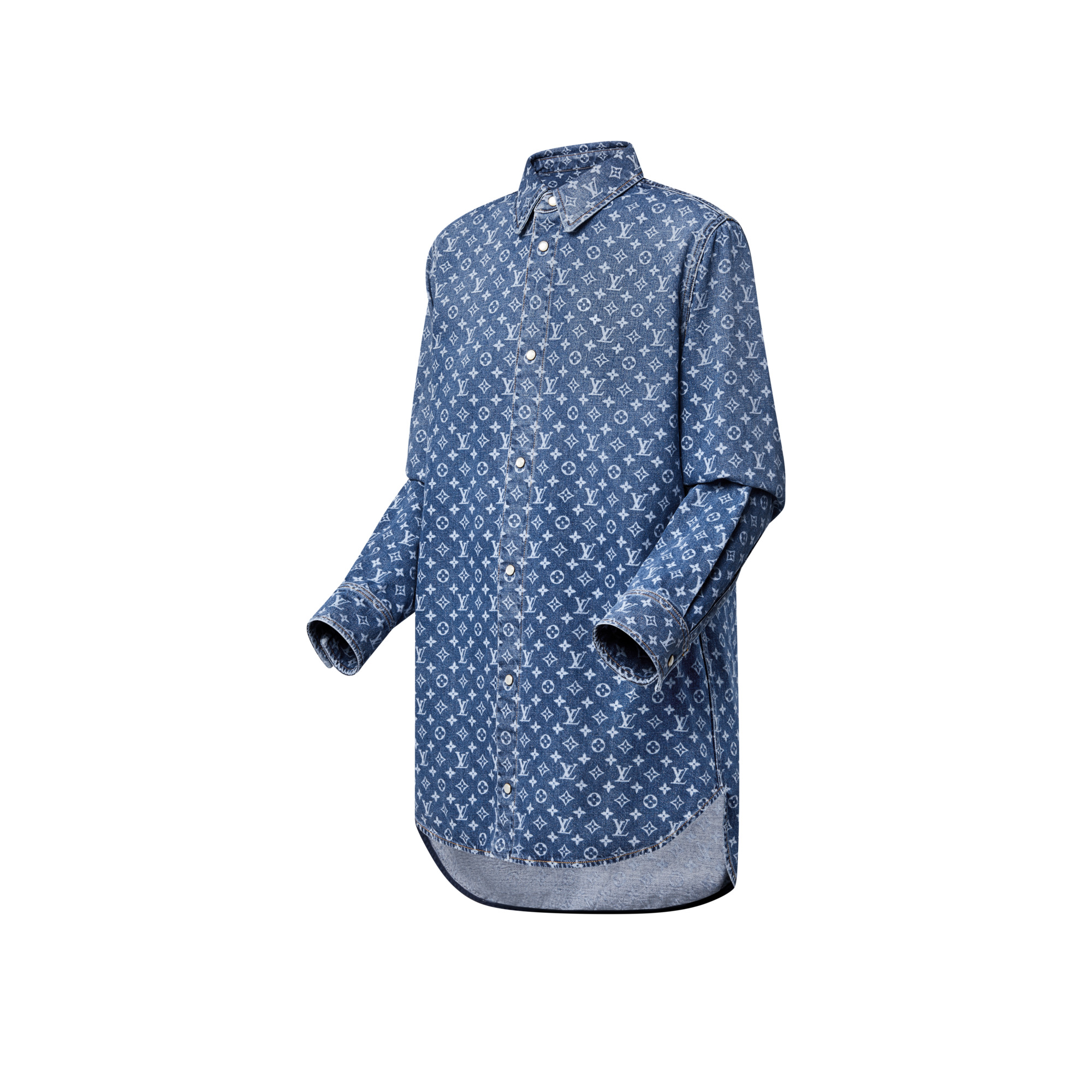 Monogram Denim Shirt - 2