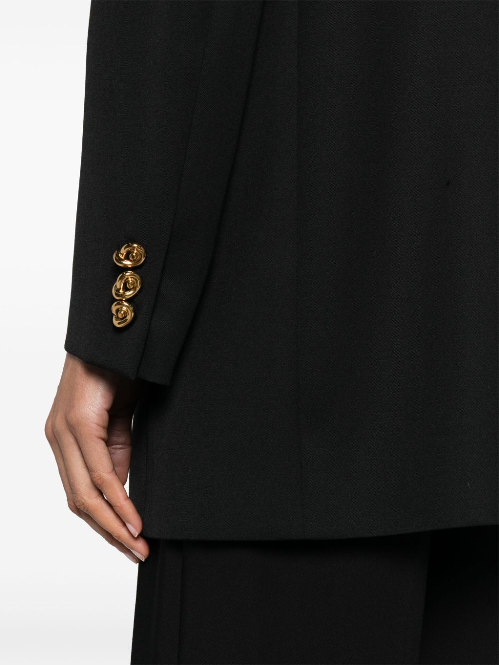 Sartorial double-breasted cotton blazer - 5