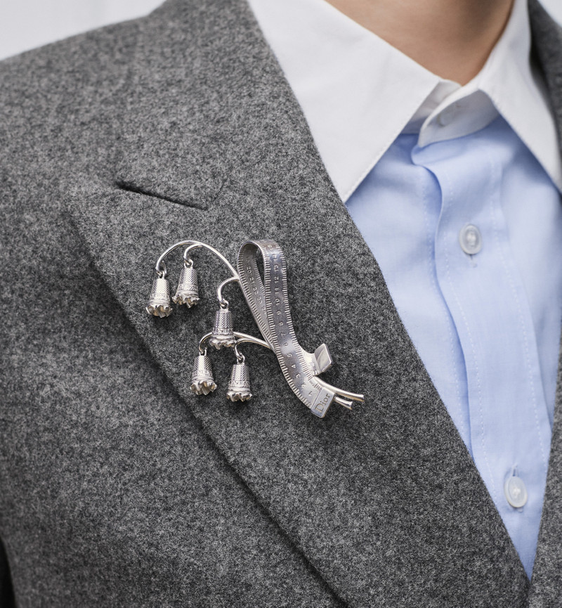 Dior Dior Couture Charms Lily of the Valley Brooch outlook