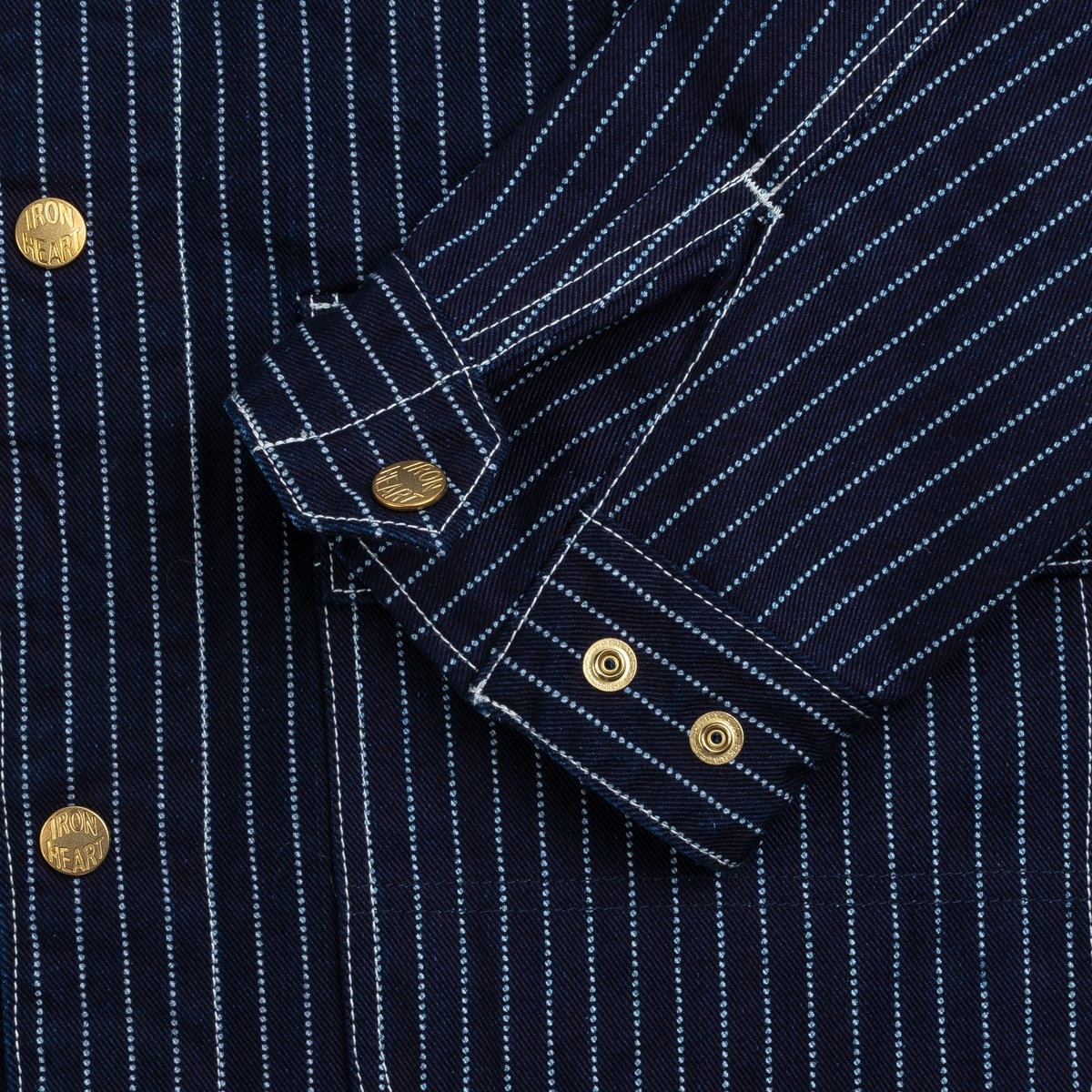IHJ-120-IND 12oz Wabash Chore Jacket - Indigo - 12