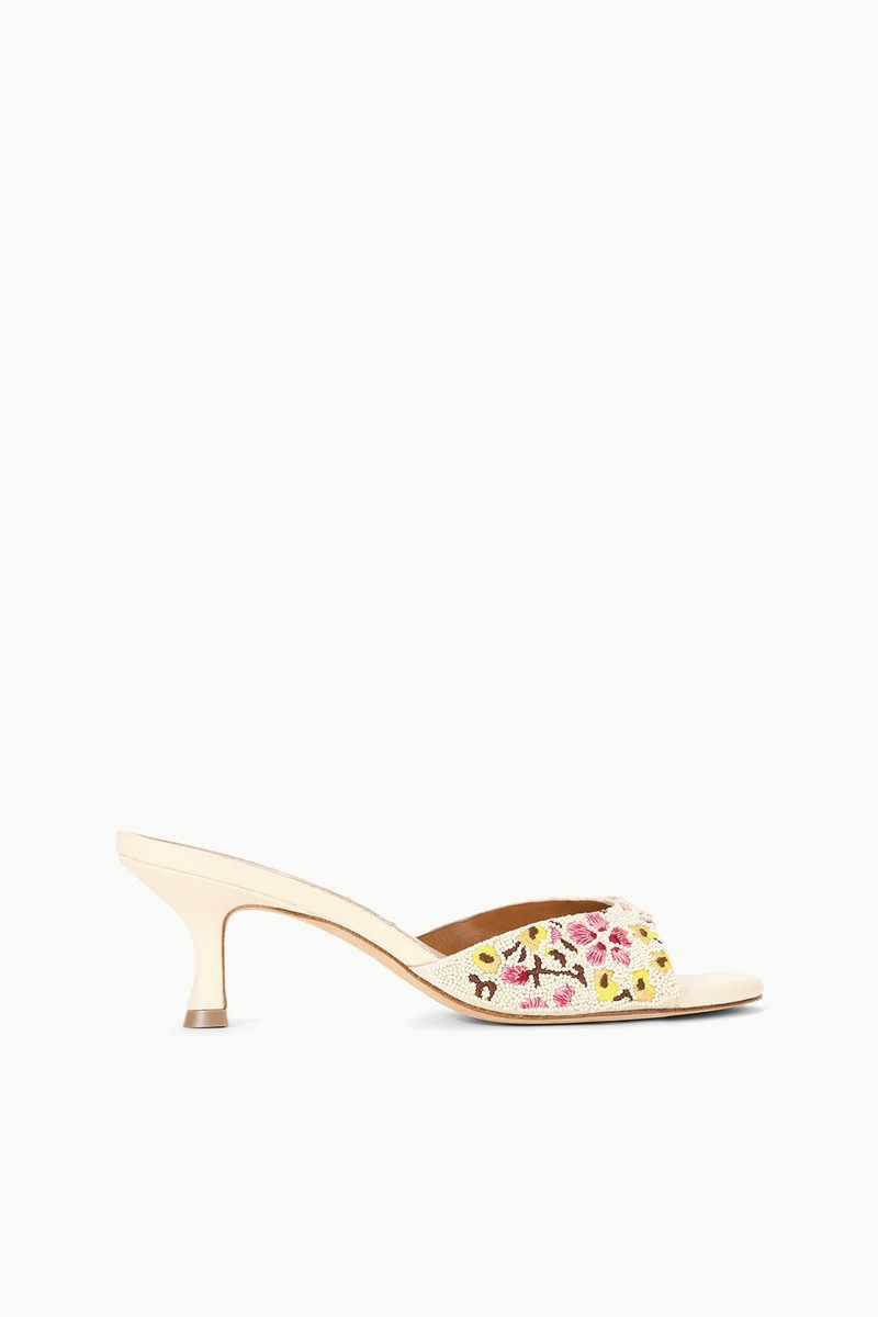 STAUD BRIGITTE MULE BLOSSOM FLORAL 1