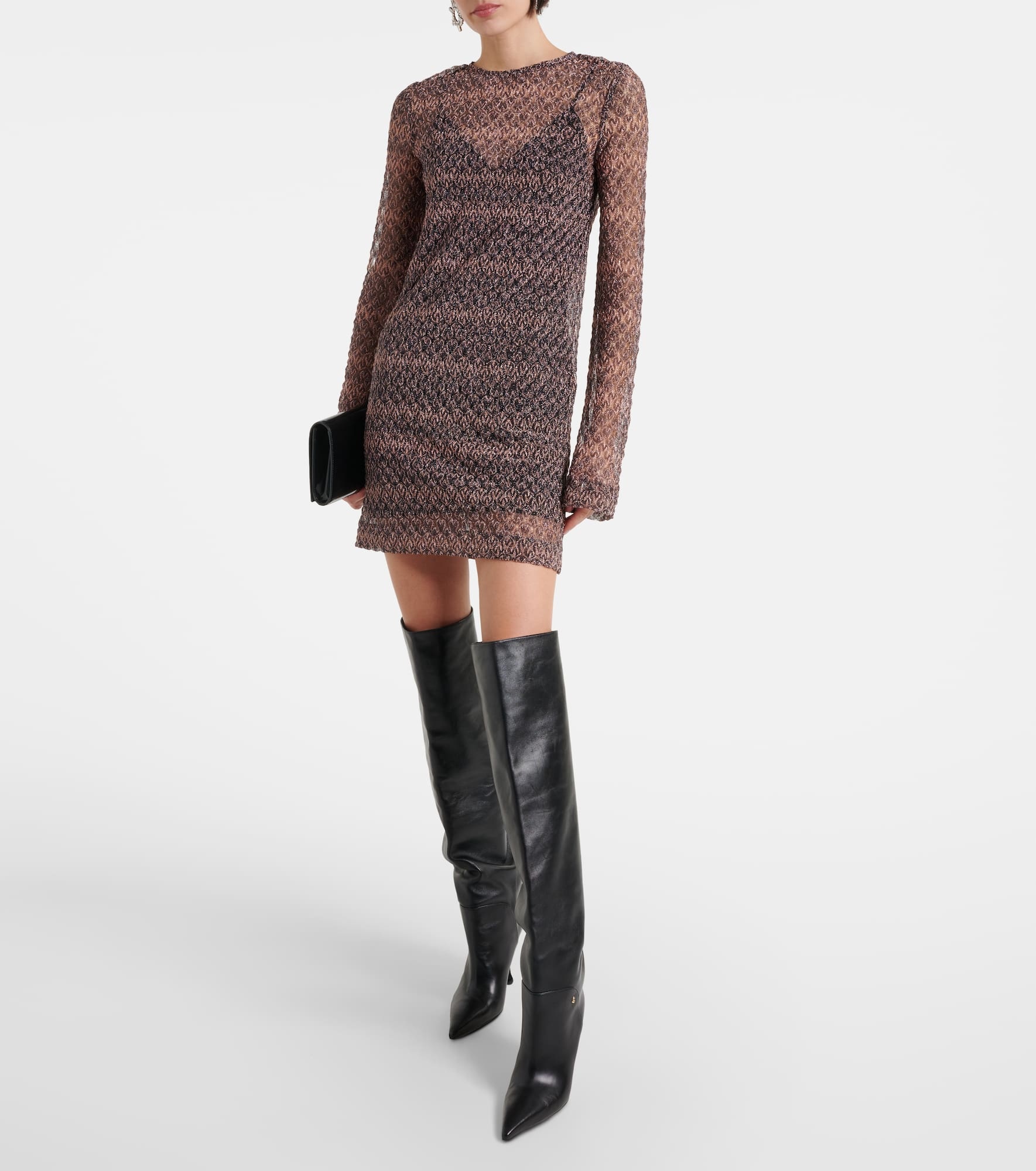 Lamé minidress - 2