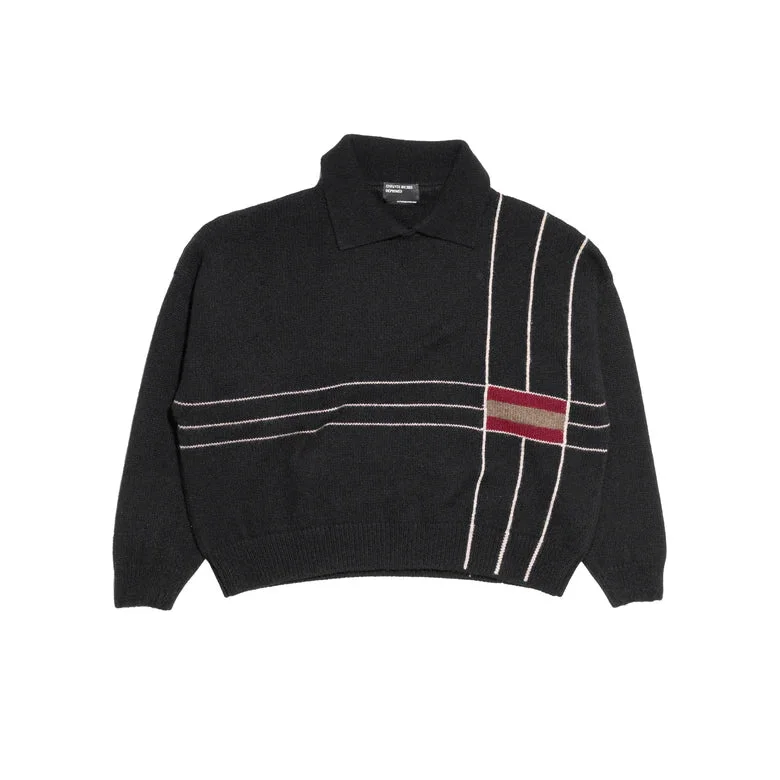BAUHAUS STUDENT SWEATER (BLACK/MULTI) - 1