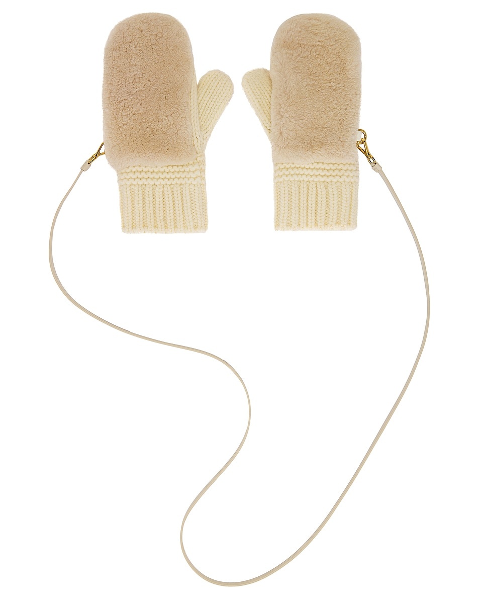 Mittens With Strap - 1
