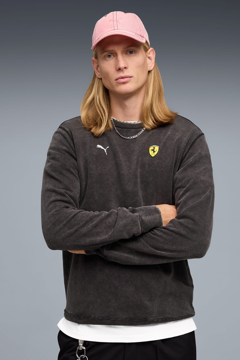 PUMA Scuderia Ferrari Men's Crew Neck Sweatshirt outlook