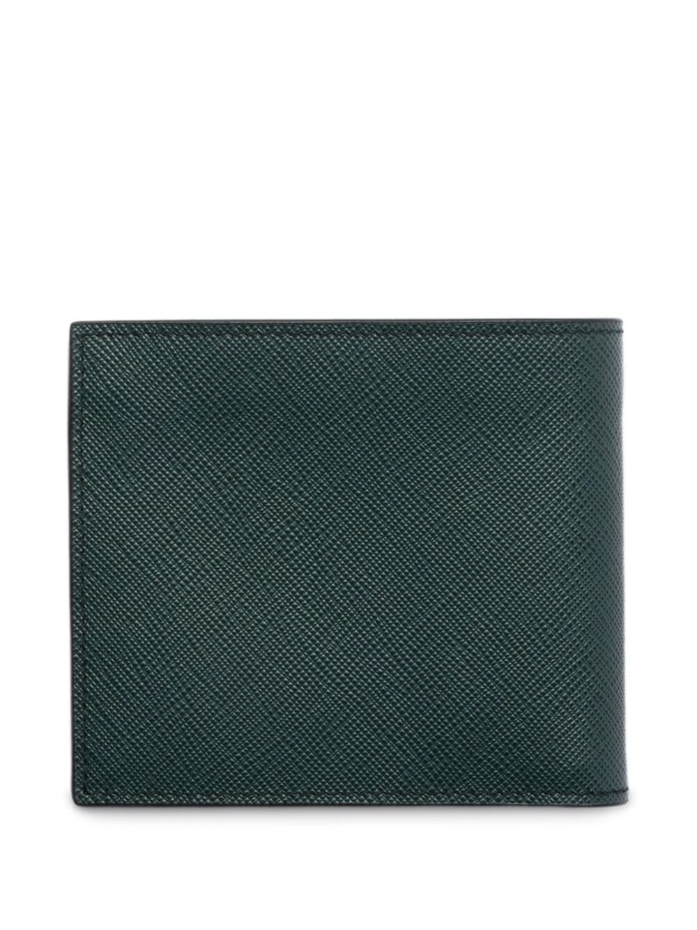 textured leather wallet - 2