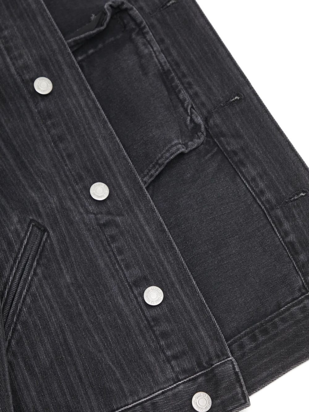 zip-pocket denim jacket - 5