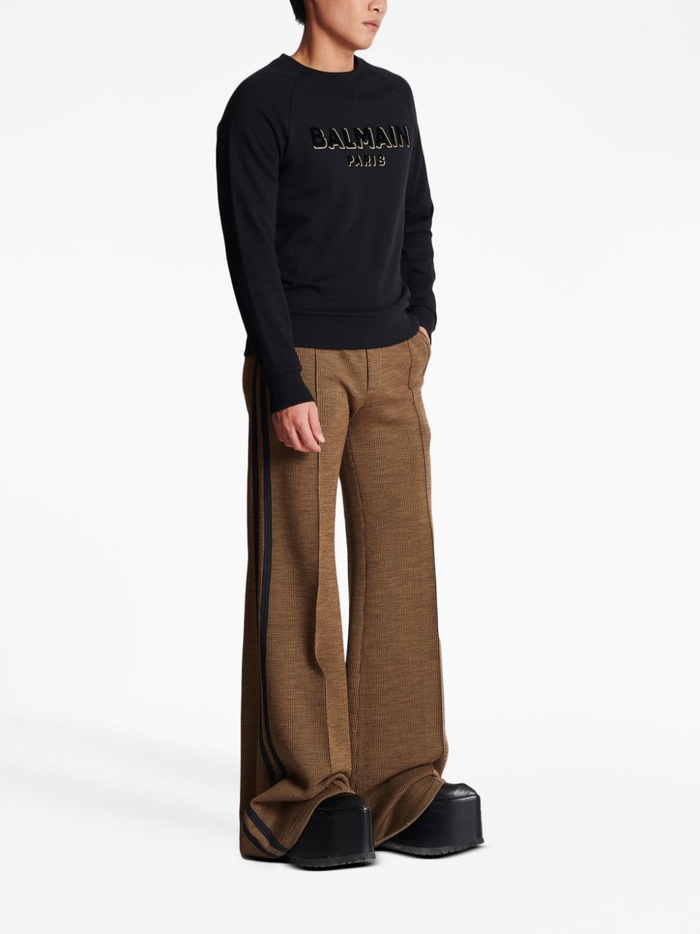 logo-print crew-neck sweatshirt - 2