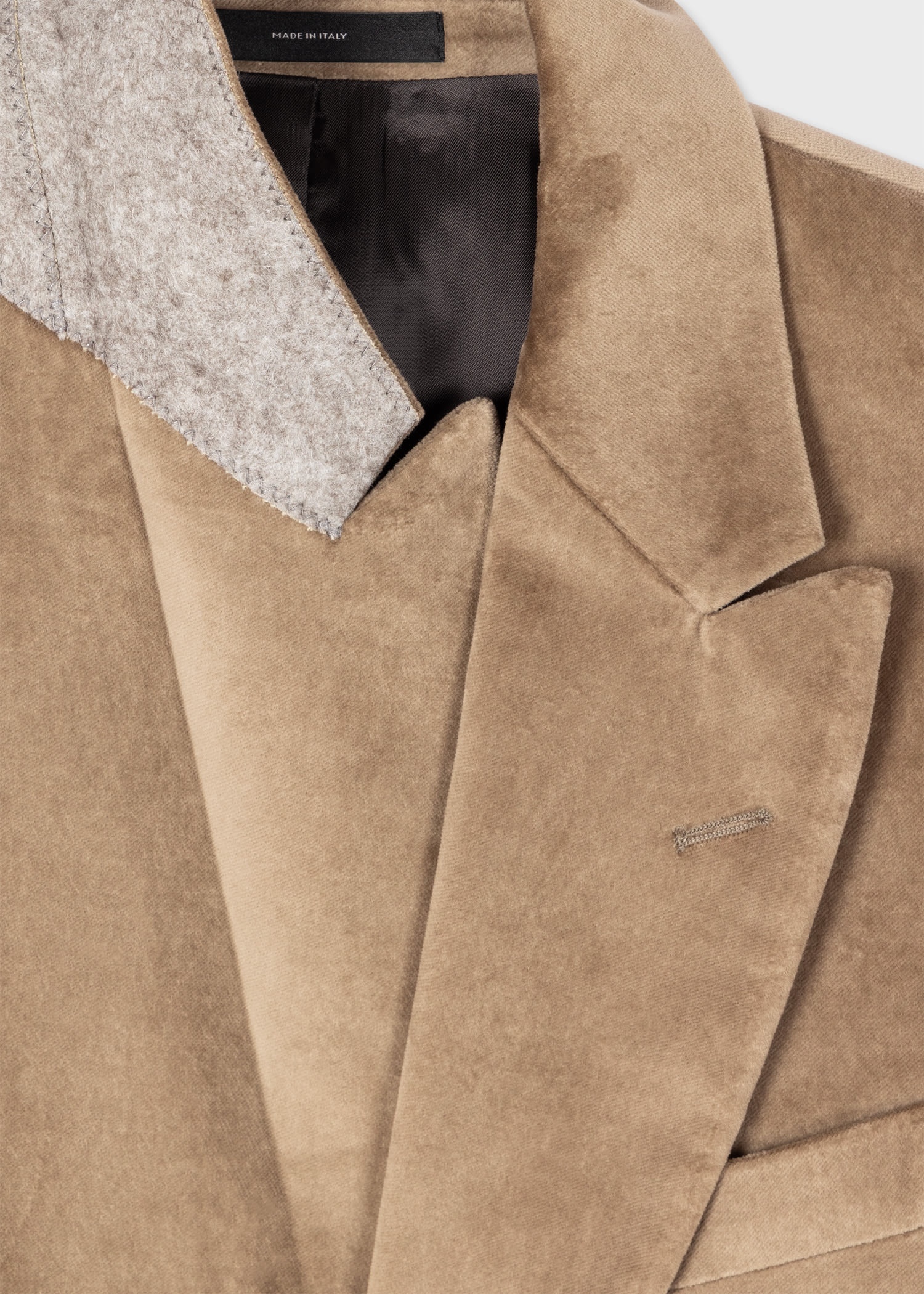 Tailored-Fit Velveteen Suit - 2