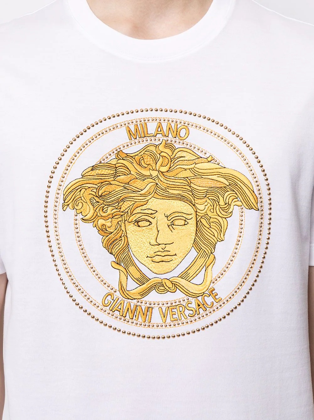 Medusa head-print T-shirt - 6