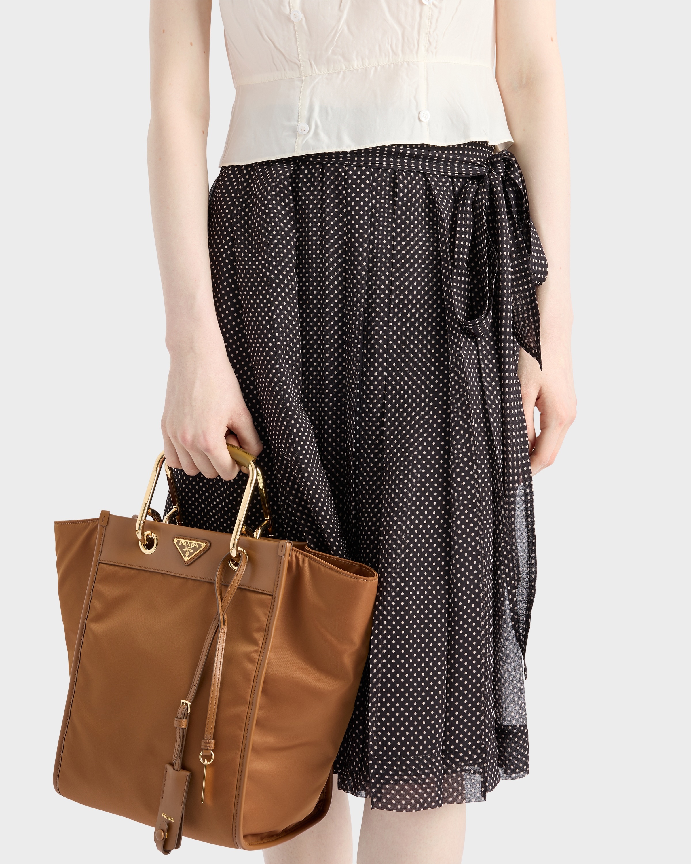 Printed chiffon wrap skirt - 3