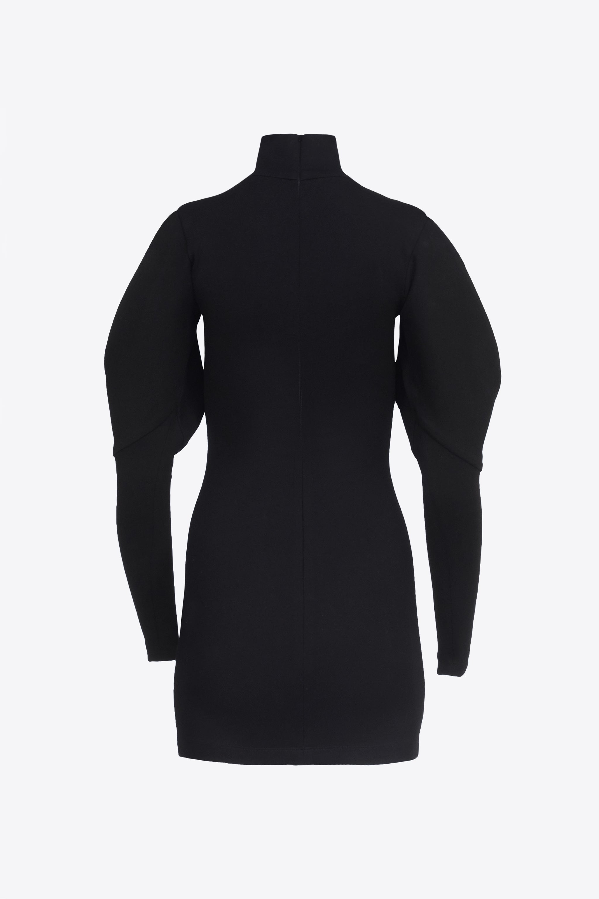 CRYSTAL EMBELLISHED COLD-SHOULDER DRESS - 2