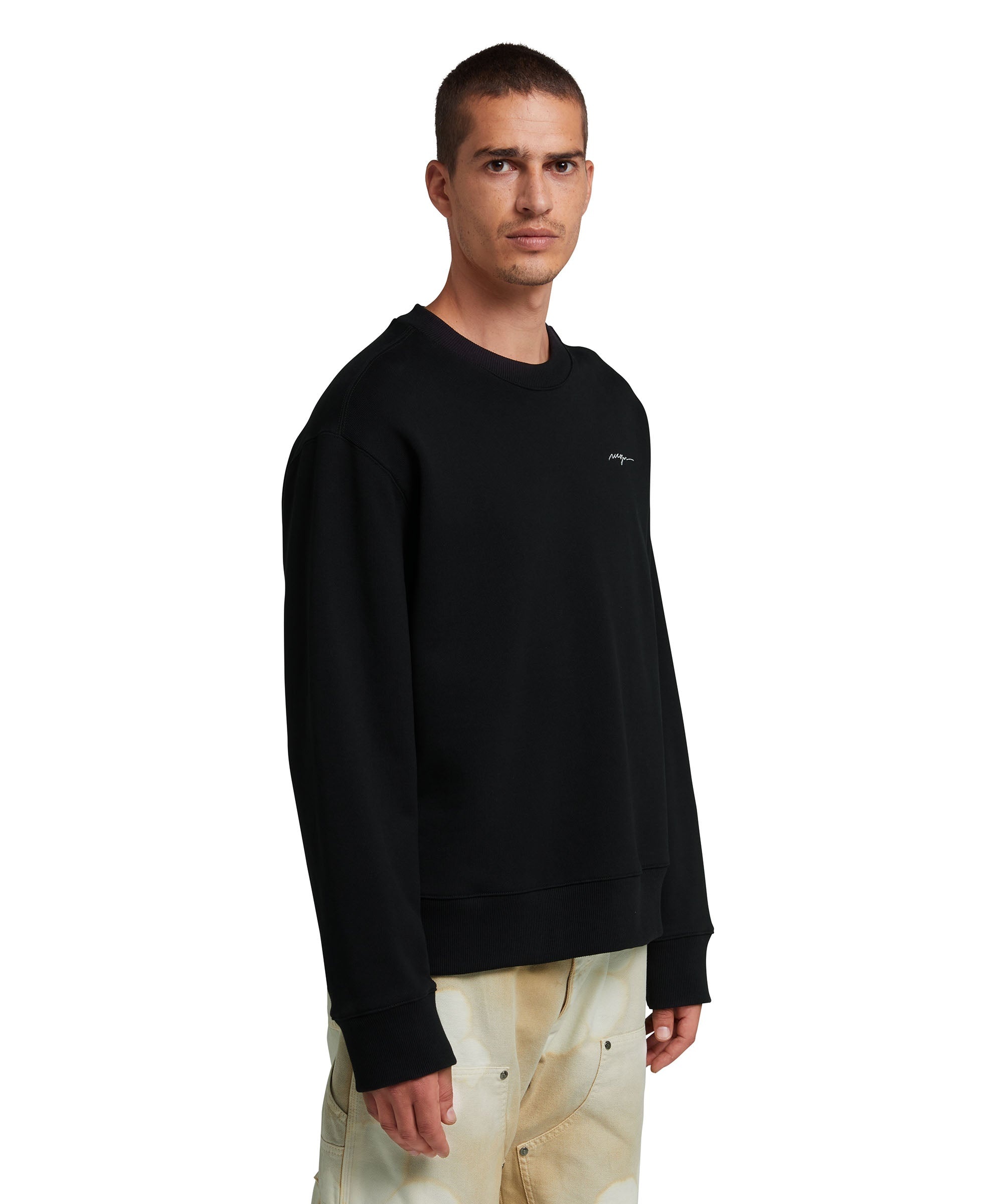 Sweatshirt with embroidered logo - 4