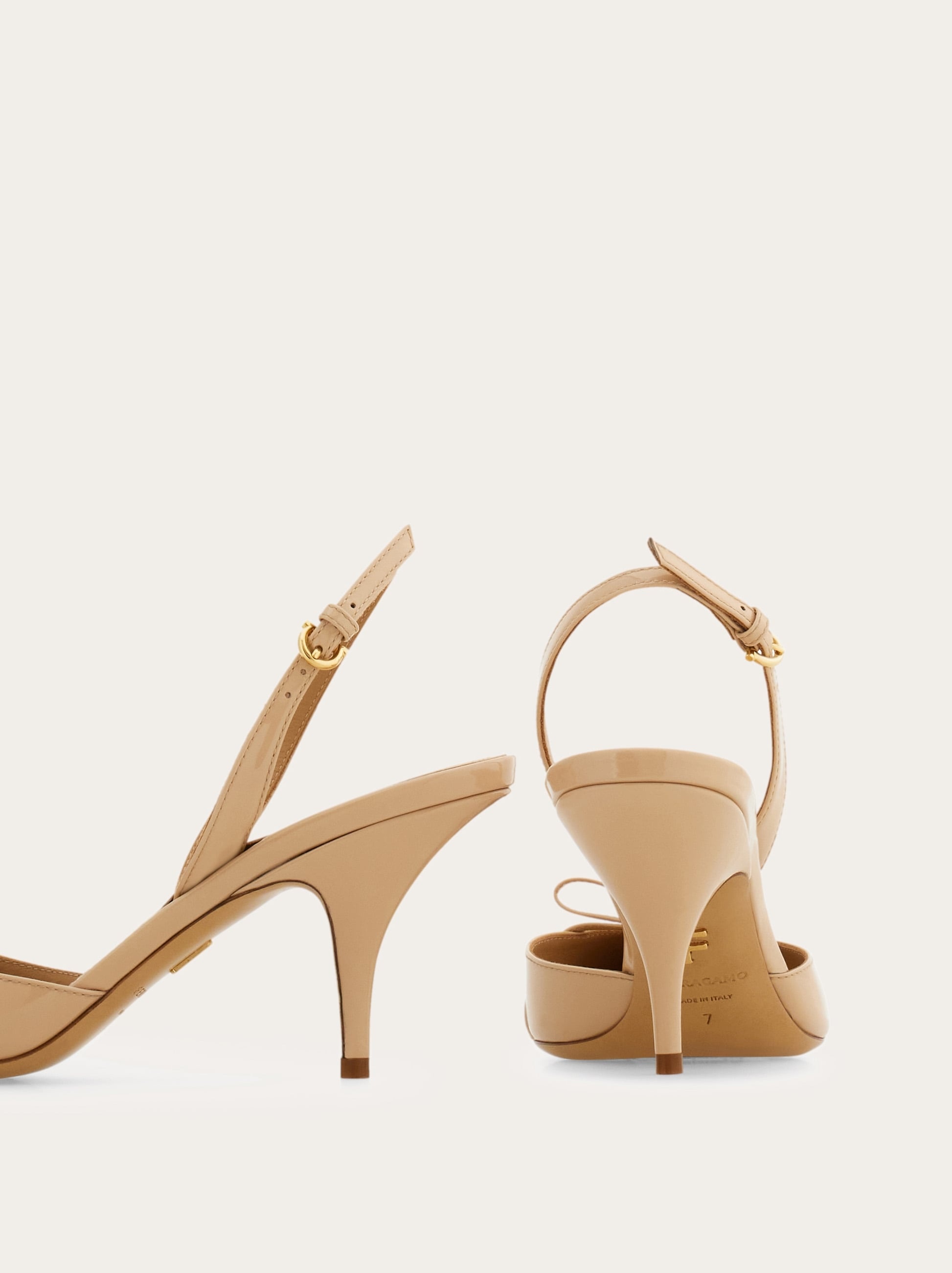 Mini bow slingback - 7