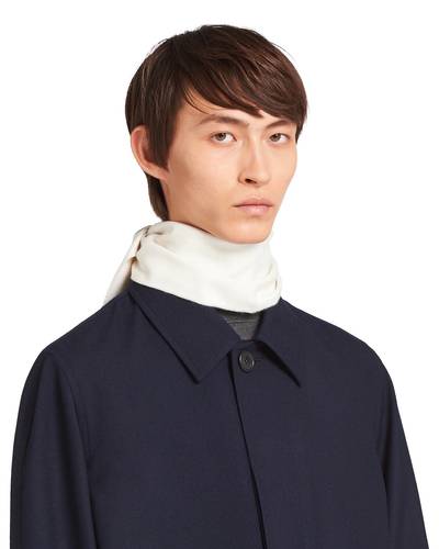 Prada Tuxedo velour scarf outlook