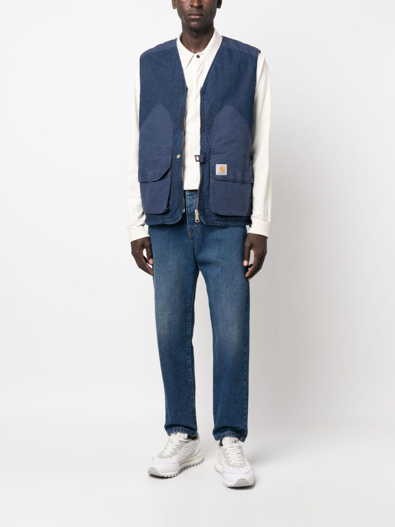 Carhartt logo-patch cotton gilet outlook