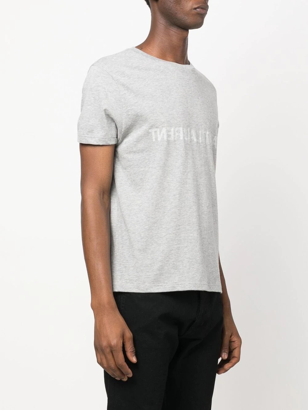 reverse logo-print short-sleeve T-shirt - 4