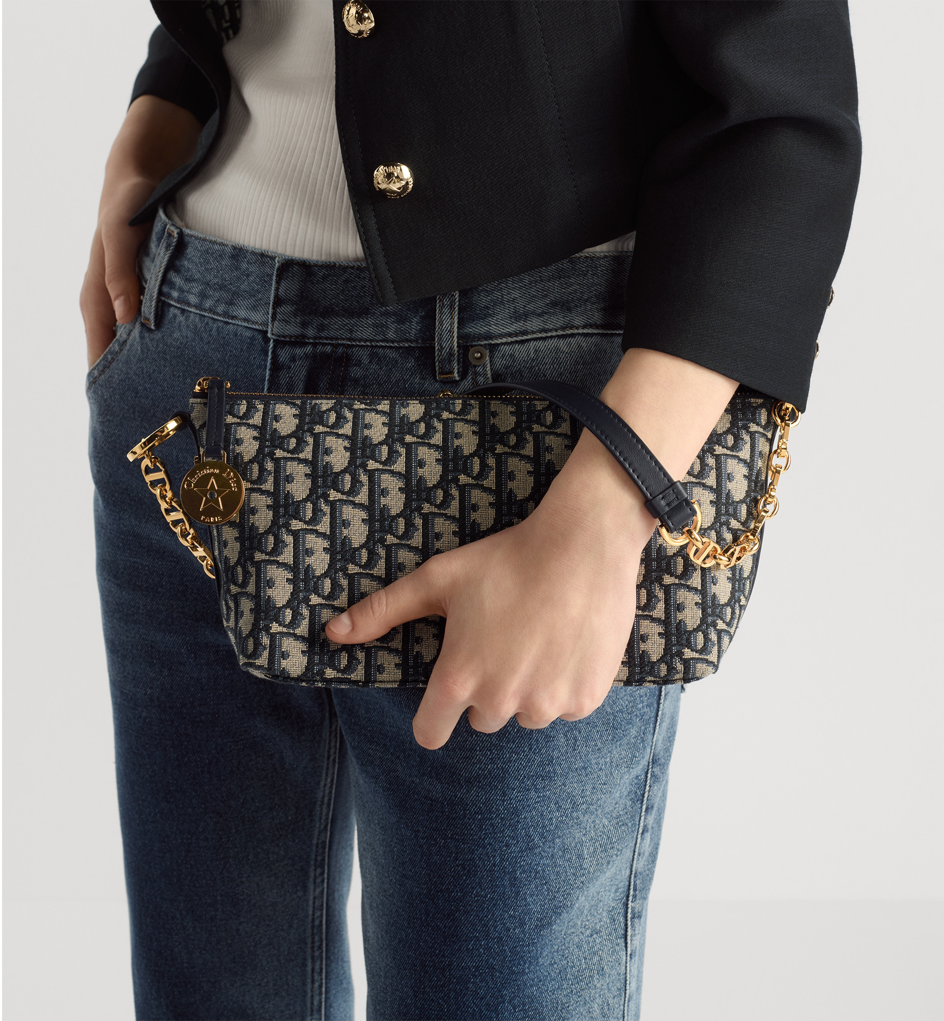 Diorstar Hobo Bag with Chain - 7