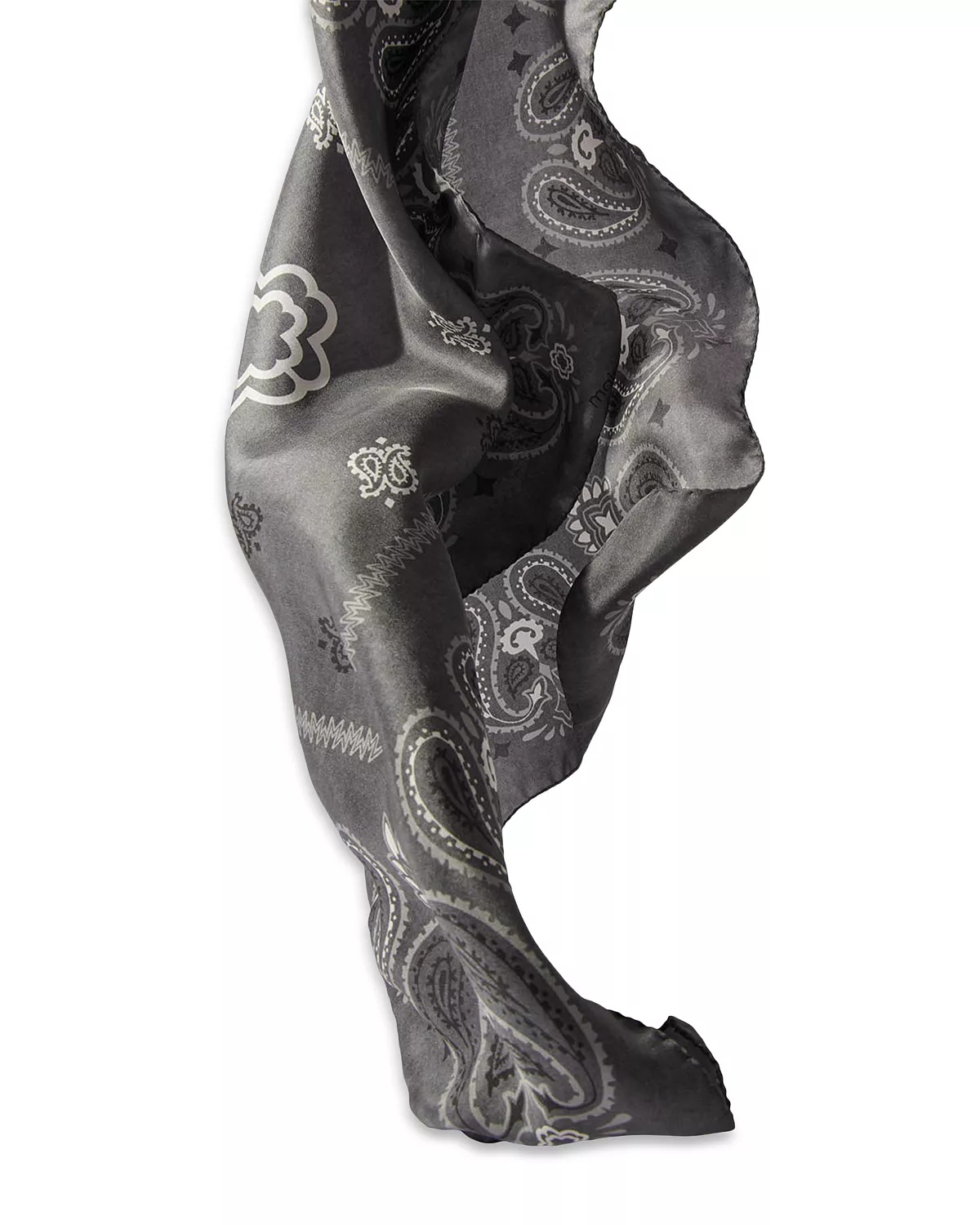 Paisley Silk Bandana - 6