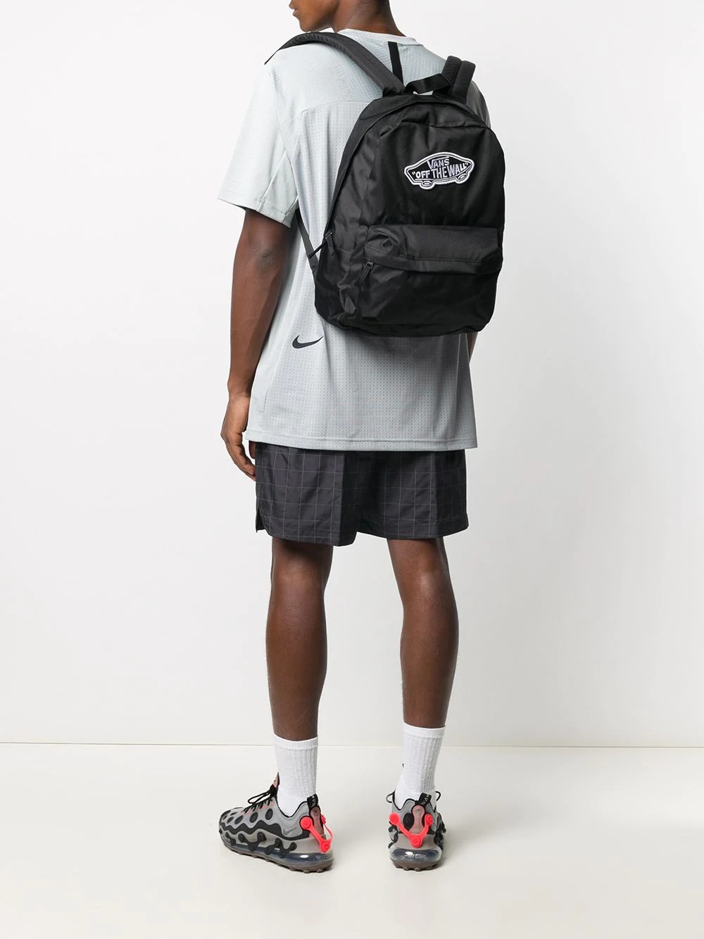 logo-patch backpack  - 2