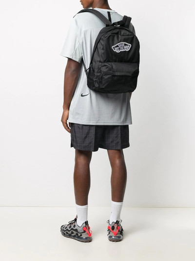 Vans logo-patch backpack  outlook