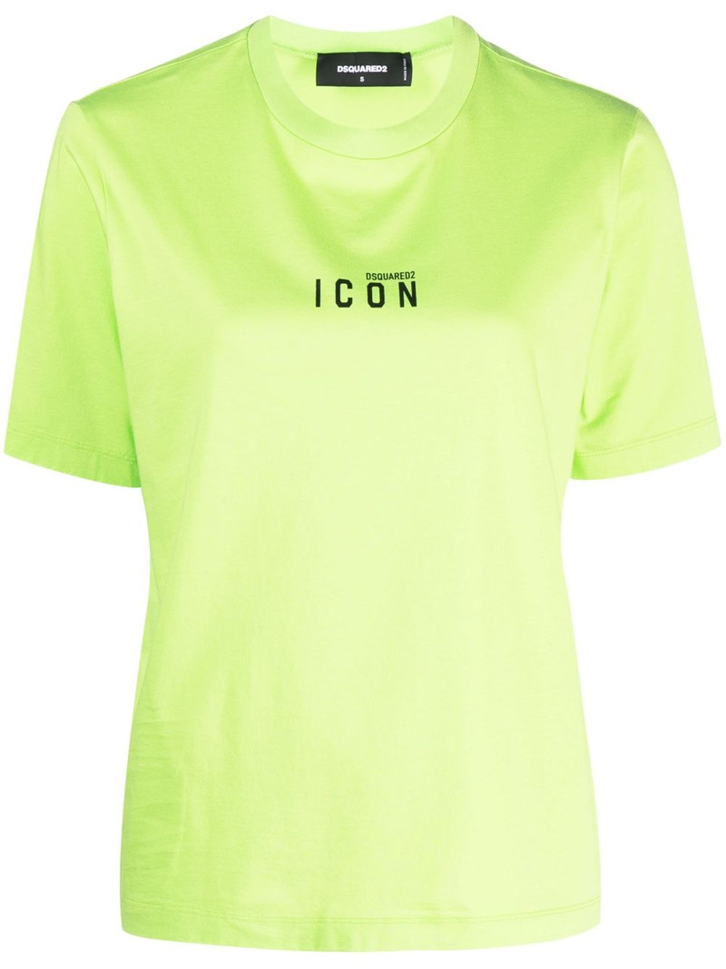 Icon-print cotton T-shirt 1
