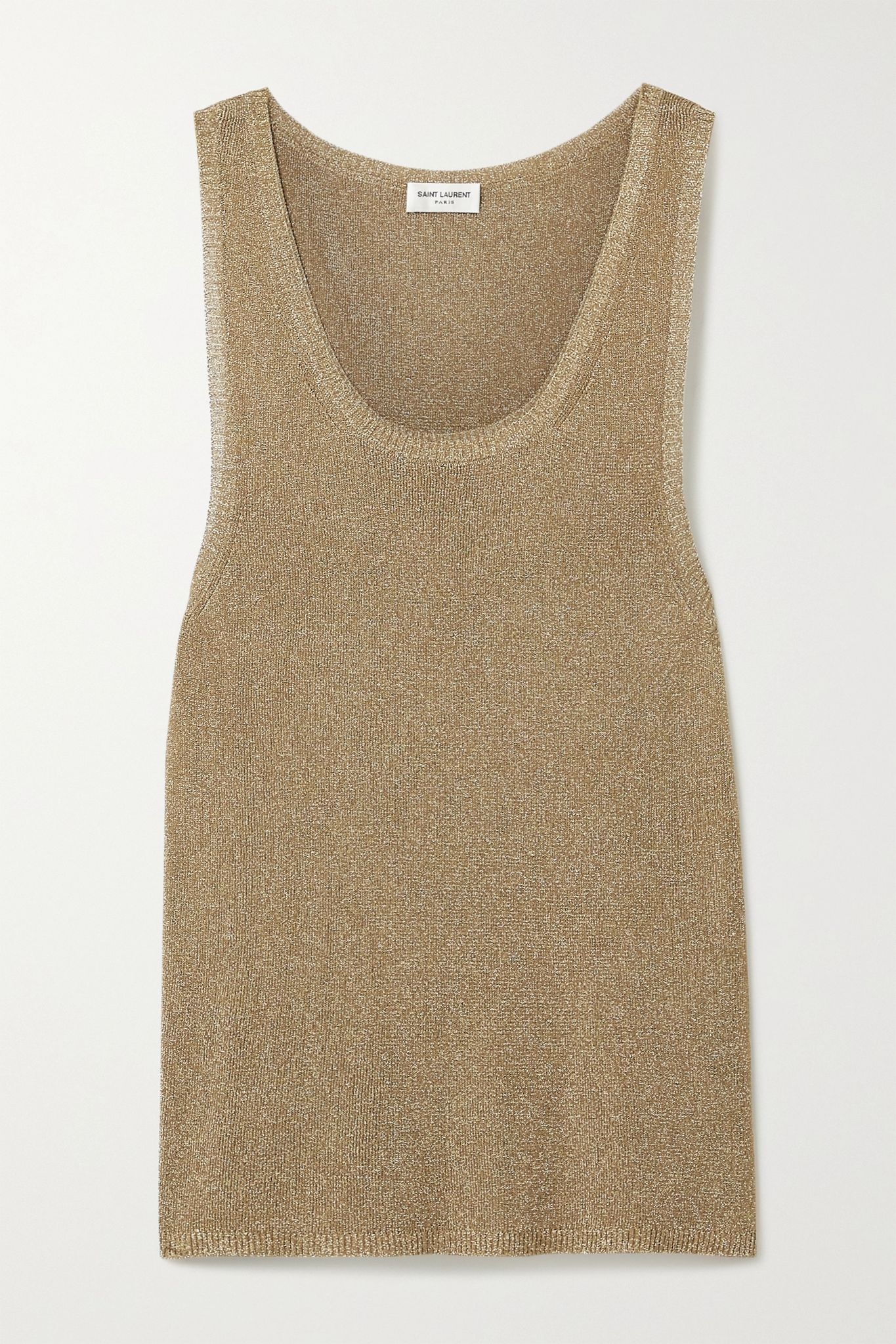 Metallic knitted tank - 1