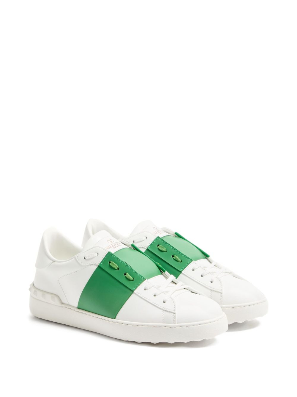 calfskin band-open sneakers - 2
