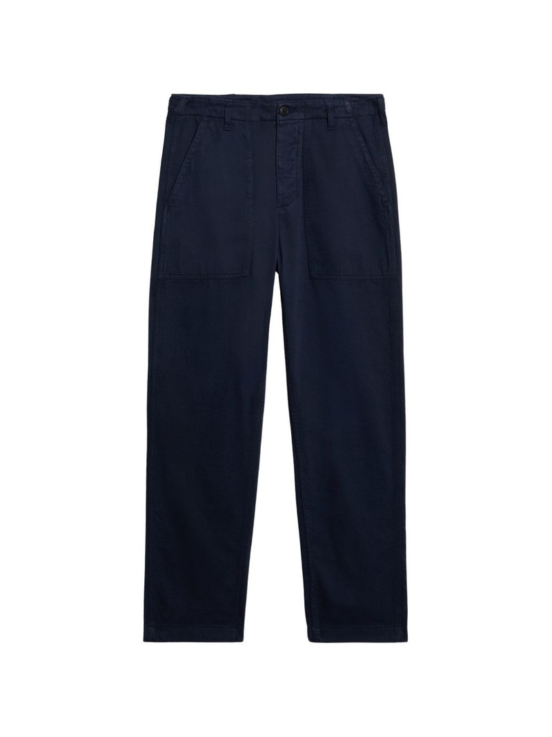 Newfatigue patch-pocket herringbone trousers 1