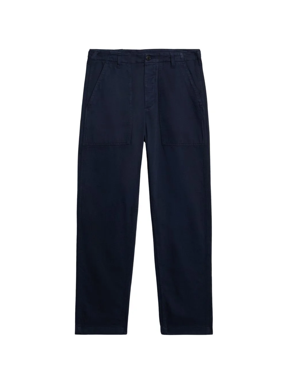 Newfatigue patch-pocket herringbone trousers - 1