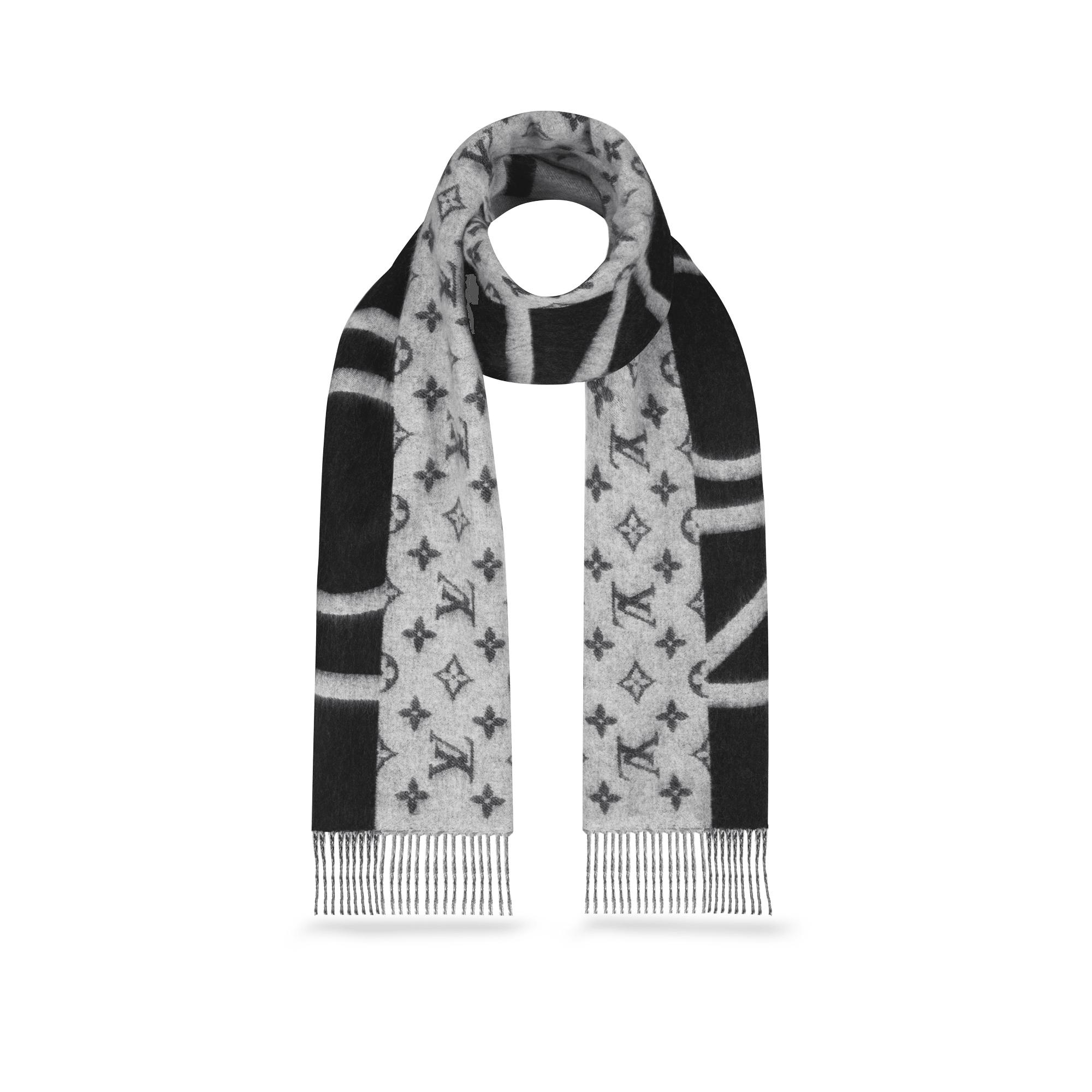 Monogram Split Scarf - 6