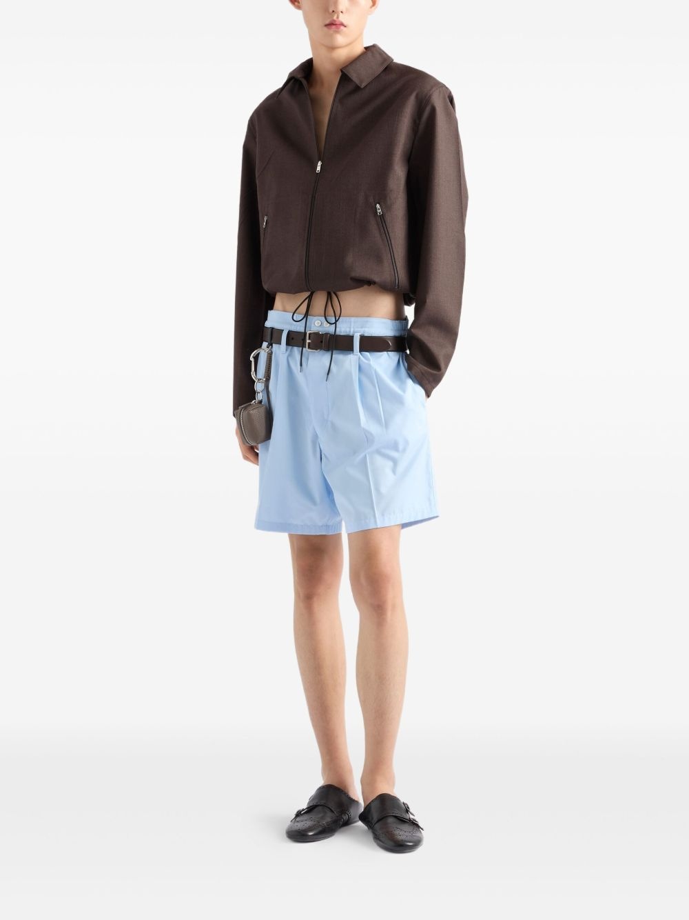 silk shirt jacket - 2