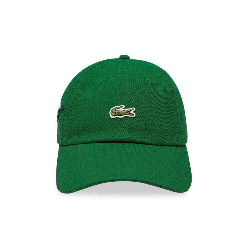 Supreme x Lacoste Pique 6 Panel Cap 'Green' - 1