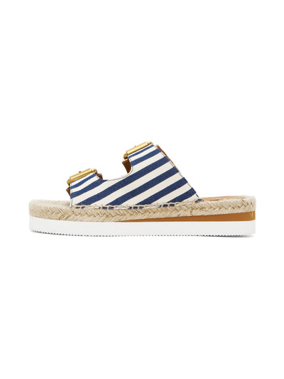 See by Chloé Blue Glyn Slides outlook