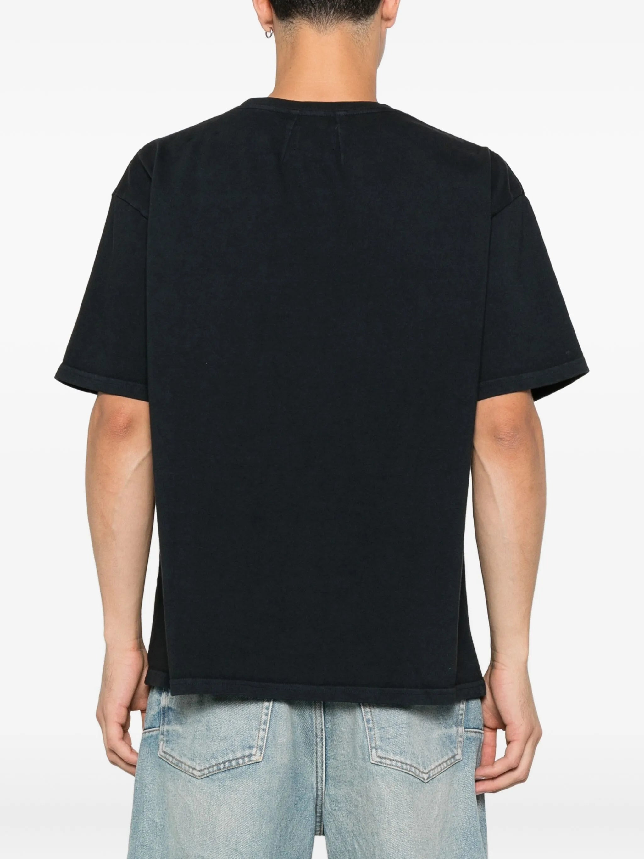 Rhude Diagonal-logo Graphic T-shirt - 4