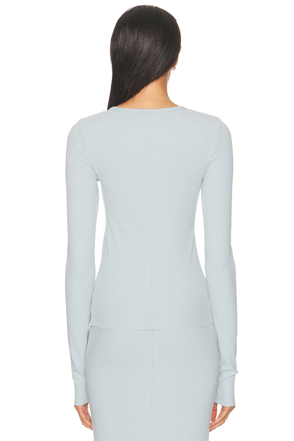 Long Sleeve Fitted Top - 3