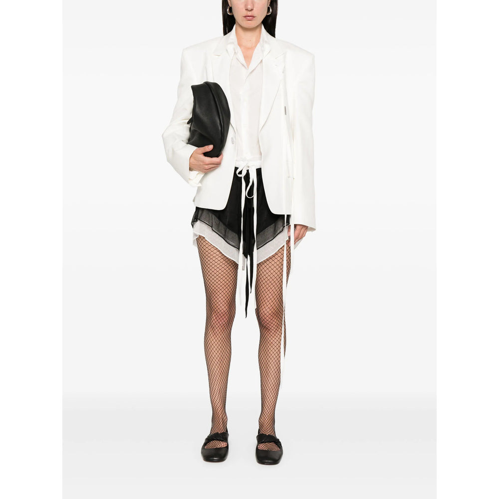 Ann Demeulemeester White Jackets - Blazers Women - 4