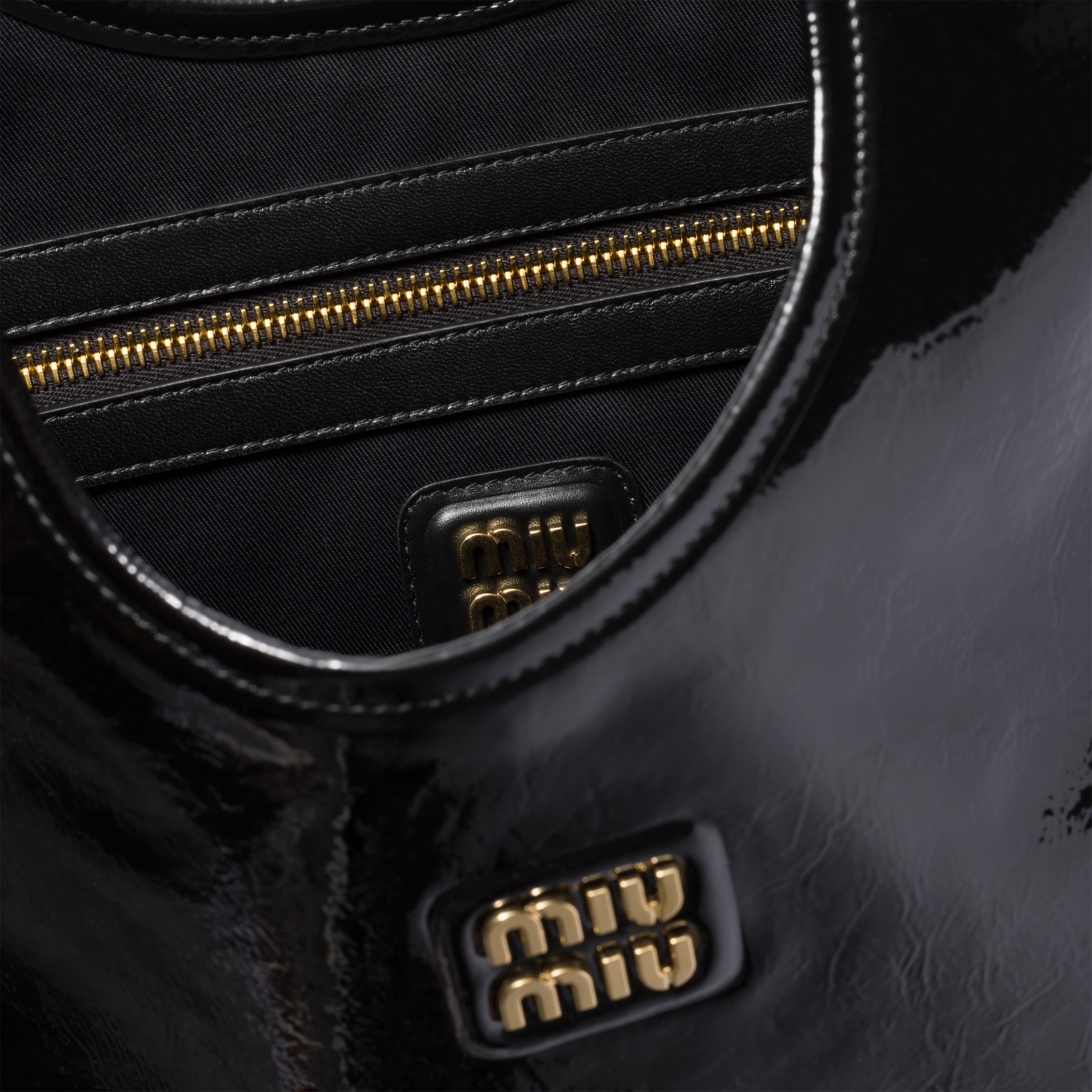 IVY naplak patent leather bag - 4