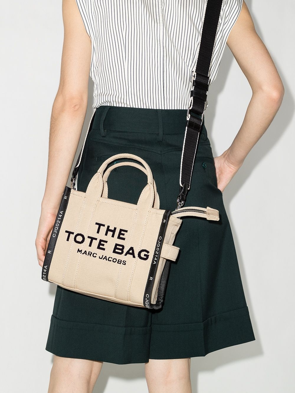 The jacquard small tote bag - 2