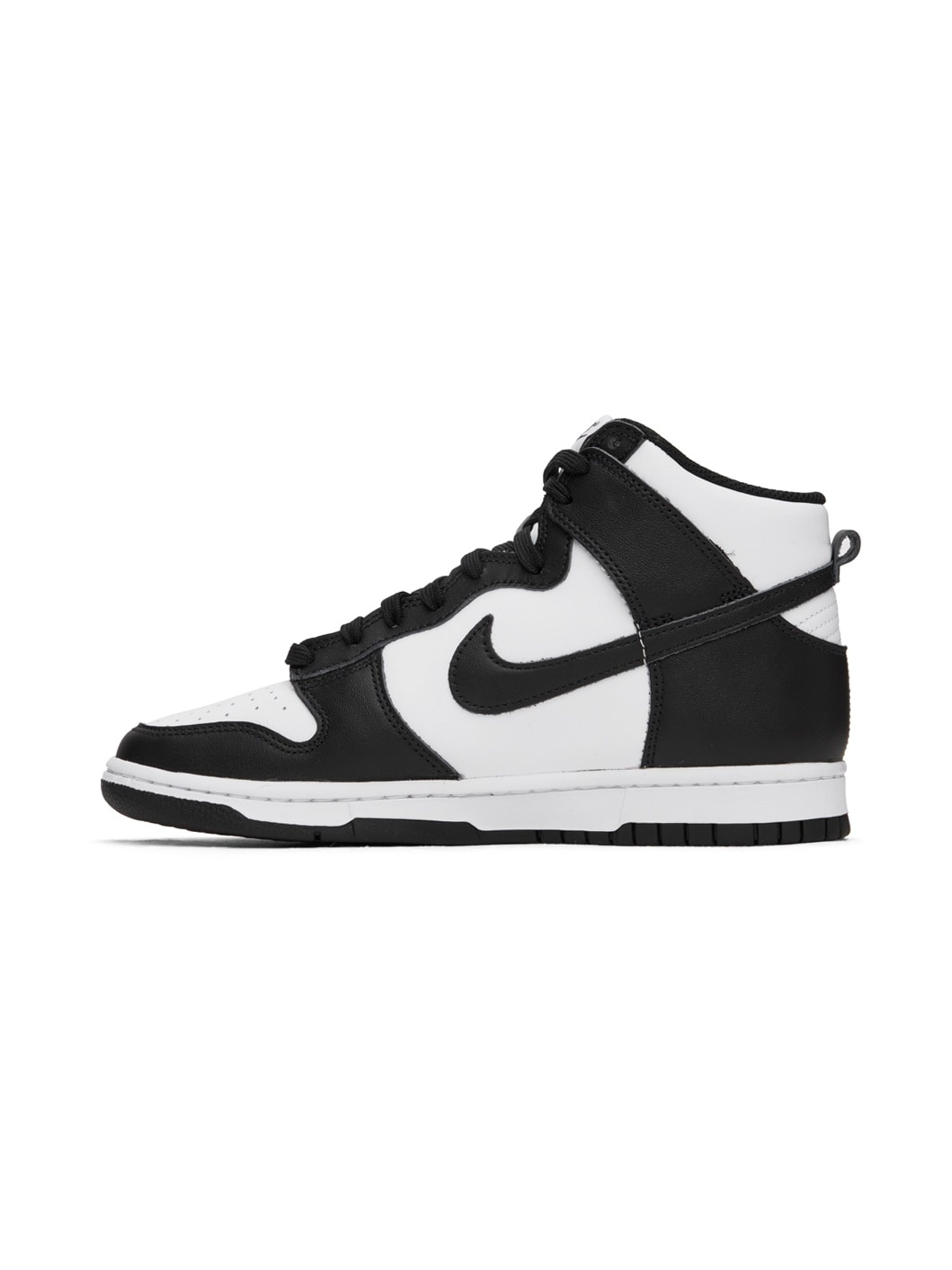 Black & White Dunk Hi Retro Sneakers - 3