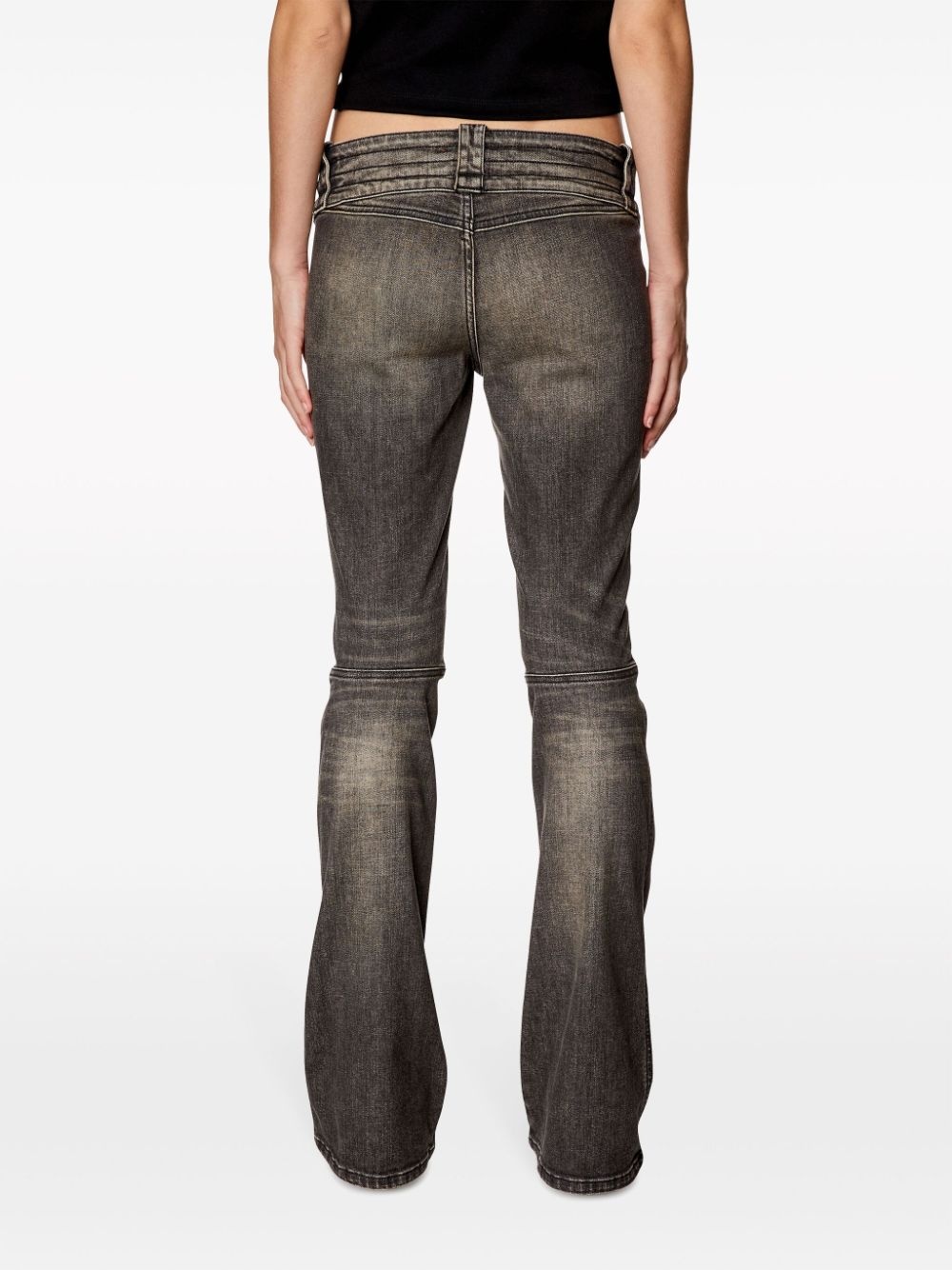 Belthy low-rise bootcut jeans - 4