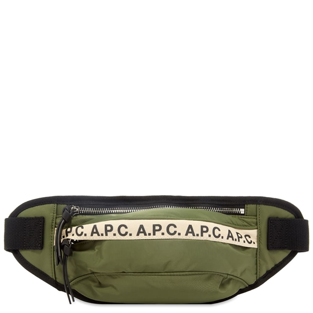 A.P.C. Tape Logo Waist Bag - 1