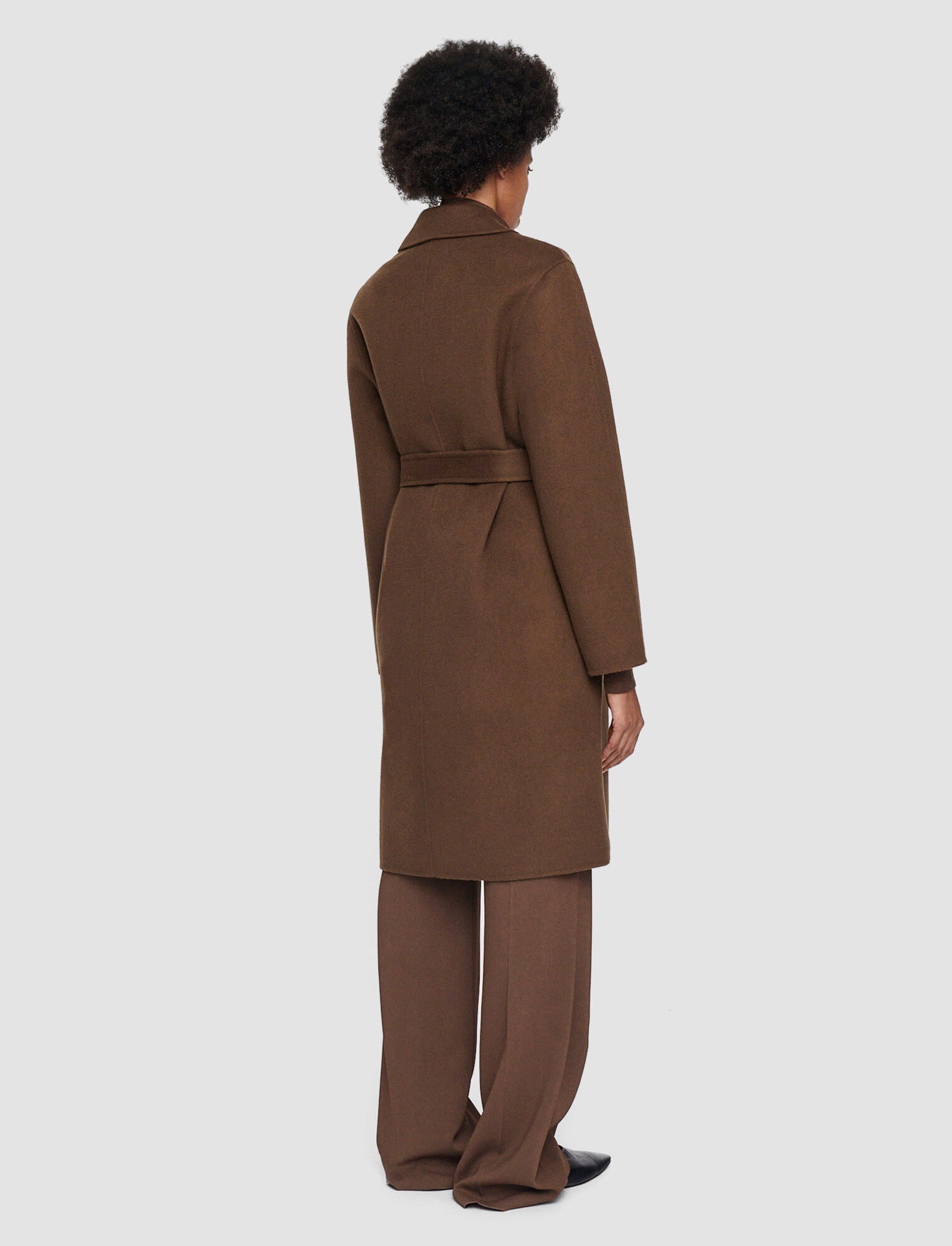 Double Face Cashmere Cenda Long Coat - 4